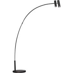 By Rydéns Puls 2 Matt black Floor Lamp 217cm