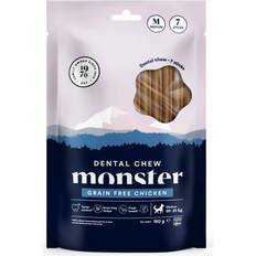 Monster Hunde Kæledyr Monster Dog Dental Chew Grain Free Chicken Medium - 7-pack
