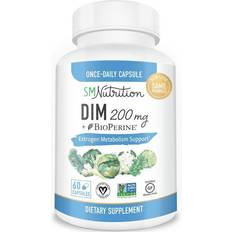 Dim kosttilskud SMNutrition SM Nutrition Dim + Bioperine Supplement Vitamin 60 60 stk