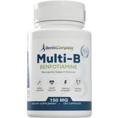 Multi vitamin BenfoComplete Multi-B Benfotiamine Vitamin Caps Vitamin C 120 pcs