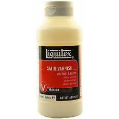 Acrylic Paints Liquitex Acrylic Varnish Satin 8 Oz. [Pack Of 2] (2PK-8208) Clear