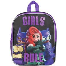 LEGO Batman Backpack Girls Rule School Bag Childrens Backpack Cat Woman