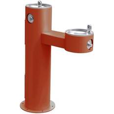 Orange Fountains & Garden Ponds Elkay Endura II Collection 4420FRKTER Floor Mounted Fountain with Bi-Level