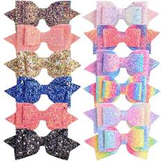 Alligator clips Glitter Hair Bows Alligator Clips Sequins Hair Clips