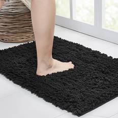 Walensee Non Slip Chenille Black 43.2X61.0cm