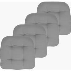 OEKO-TEX Chair Cushions Sweet Home Collection Patio Chair Cushions Silver (48.3x48.3)