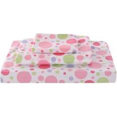 Bed Sheets Levtex Home Merrill Girl Full Bed Sheet Green, White, Pink, Purple