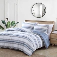 Stripes Bed Linen Nautica Bay Shore Bedspread Blue (279.4x243.8)