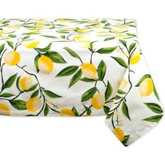 Yellow Tablecloths DII Imports Lemon Bliss Print Tablecloth Multicolor, Yellow