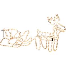 Christmas Lamps OutSunny 35" Reindeer Christmas Lamp