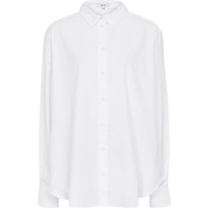 Linen Shirt - White Shirts Reiss Jenny Cotton Poplin Shirt - White