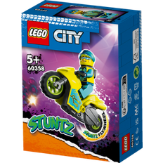 Lego stuntz LEGO City Cyber Stunt Bike 60358