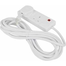 Status 2-Way 5 Metre Extension Lead White