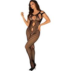 Crotchless Obsessive Crotchless Catsuit black