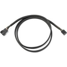 4-pin PWM-forlænger, sort - 90cm