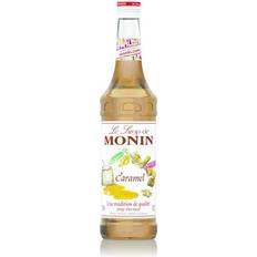 Monin caramel syrup Monin Caramel Coffee Syrup 700ml glass