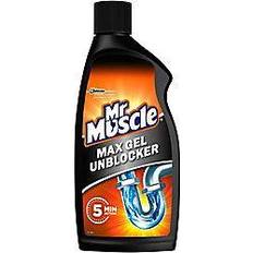 Kaustisk Mr Muscle Max Gel Pipe Unblocker 500ml