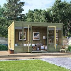 BillyOh 12x8 Bella T&G Pent Summerhouse -PT (Building Area )