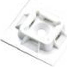 Panduit Montageplade natur med lim 19X19 100 stk