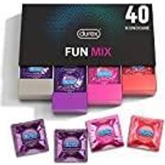 Nero Preservativi Durex Passion & Love Condoms Fun Explosion Mix 40 Stk