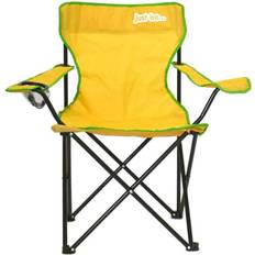 Just be Camping Chair Yellow With Green Trim