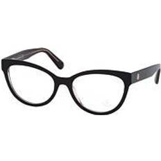 Moncler Briller & Læsebriller Moncler Læder Briller ML5142 53 MM Sort