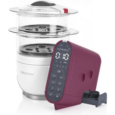 Violet Robots de Cuisine pour Bébé Babymoov Coque nutribaby cherry