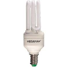 Fluorescentielampen Megaman Energie spaararlamp 14 Watt, fitting E14, 2700 K