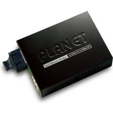 2.4 GHz Nätverkskort Planet FT-802S15 Fibermediekonverterare 100Mb LAN 10Base-T, 100Base-FX, 100Base-TX RJ-45 SC enkelläge upp till 15 km 1310 nm