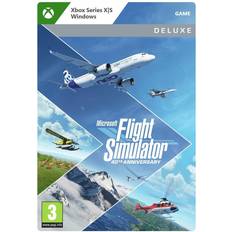 Microsoft flight simulator Flight Simulator 40Th Anniversary: Deluxe Edition (XBSX)