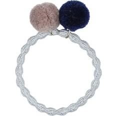 Hårprodukter Bon Dep Kknekki Dep - PomPom Silver glitter w. Navy-dove