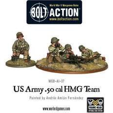 Cal 50 Bolt Action US Army 50 Cal HMG Team 4 figurer, wgb-ai-37 (PC)