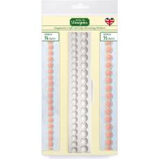 Katy Sue Beaded Pearl Borders silikoneform Katy Udstikker