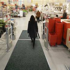 Notrax NOTRAX Entrance matting, ribbed, LxW 1800