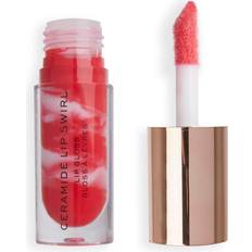 Leppeprodukter Makeup Revolution Ceramide Swirl Lip Gloss Bitten Red