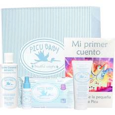 Azul Sets de regalo Picu Baby Infantil Caja Rayas Azul New 5uds