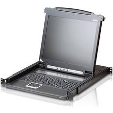 Switch KVM Aten CL1000N Console A Scomparsa Con Display Da 19 Switch KVM Nero