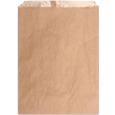 Diverse Bagerpose Brun 2 kg. 20x34 cm. 1000 stk