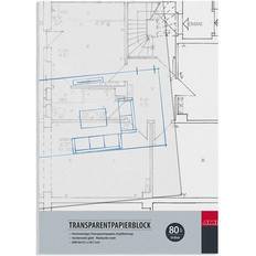 Transparent A4-blok 80 g/m²