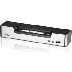 Aten dvi kvm switch ATEN CS1642A KVM Switch Stativ-montering Sort, Sølv