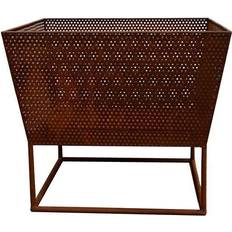 Best Ethanol Fireplaces Ivyline Outdoor Norfolk Iron Firebowl Metal D52 x W52 x H44.5 cm Rust