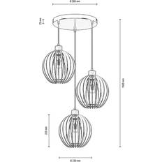 Envostar Clay Cluster Pendant Lamp