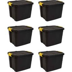 Strata Heavy Duty Storage Box 42 Litre Pack of 6