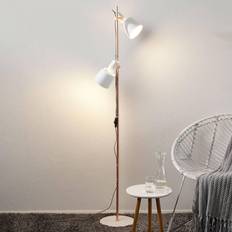 Copper Floor Lamps & Ground Lighting Paulmann Two-bulb Floor Lamp