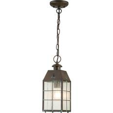 Nantucket 1-Light Chain Lantern E27 IP44 140mm Lámpara Colgante