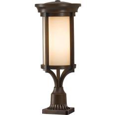 Glass Pole Lighting FEISS Merrill Bronze Bollard