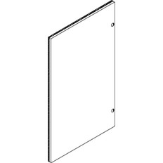 Billig Yderdøre CUBIC Låge T2 6 bxh 374X1142MM Yderdør (x)