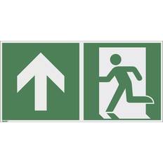 Emergency exit signs, up, pack