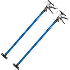 Matériaux en Feuille tectake 2 plasterboard props 115 up to max. 290cm blue