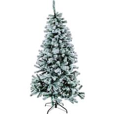 The Christmas Workshop Snowy Cone Fir Green Christmas Tree 180cm